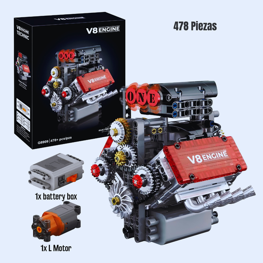 Kit Motor V8 Mecánica Funcional Real