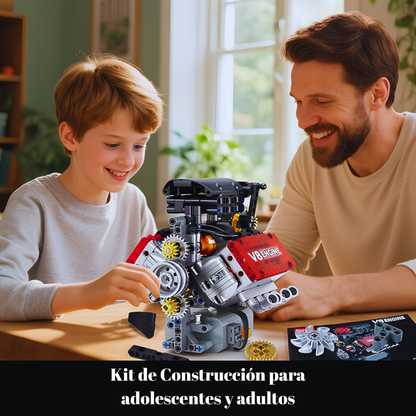 Kit Motor V8 Mecánica Funcional Real